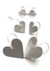 Asia Ingalls Heart Drop Earrings - Silver - Thumbnail 2