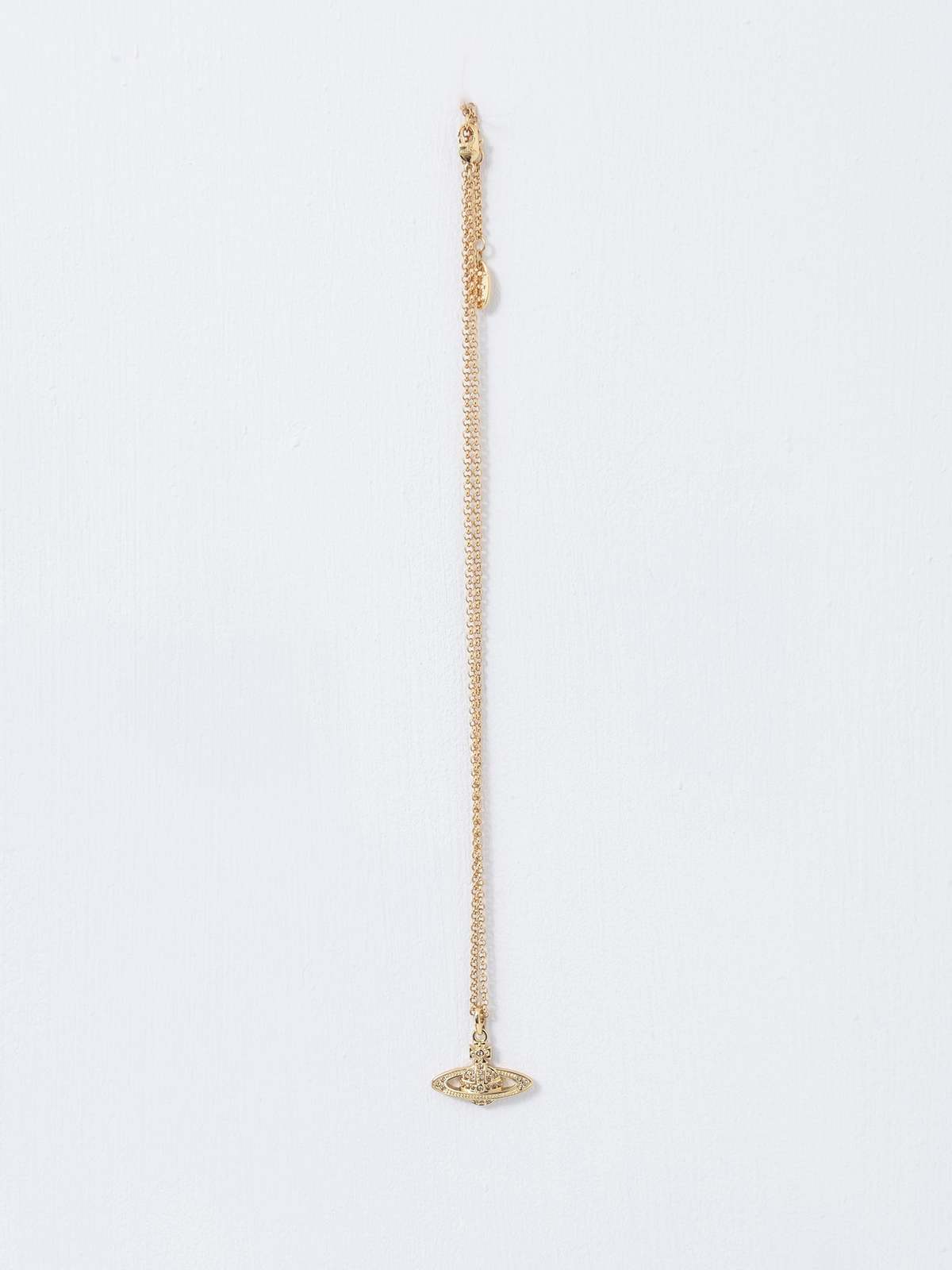 ★Vivienne Westwood★Mini Bas Relief Pendant★Gold Mini Bas Relief Pendant Necklace in GOLD-Light-Colorado