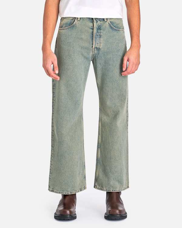 パンツ Acne Studios 2021M DELTA Acne Studios Delta 5 Pocket Denim - Blue/Beige | Garmentory