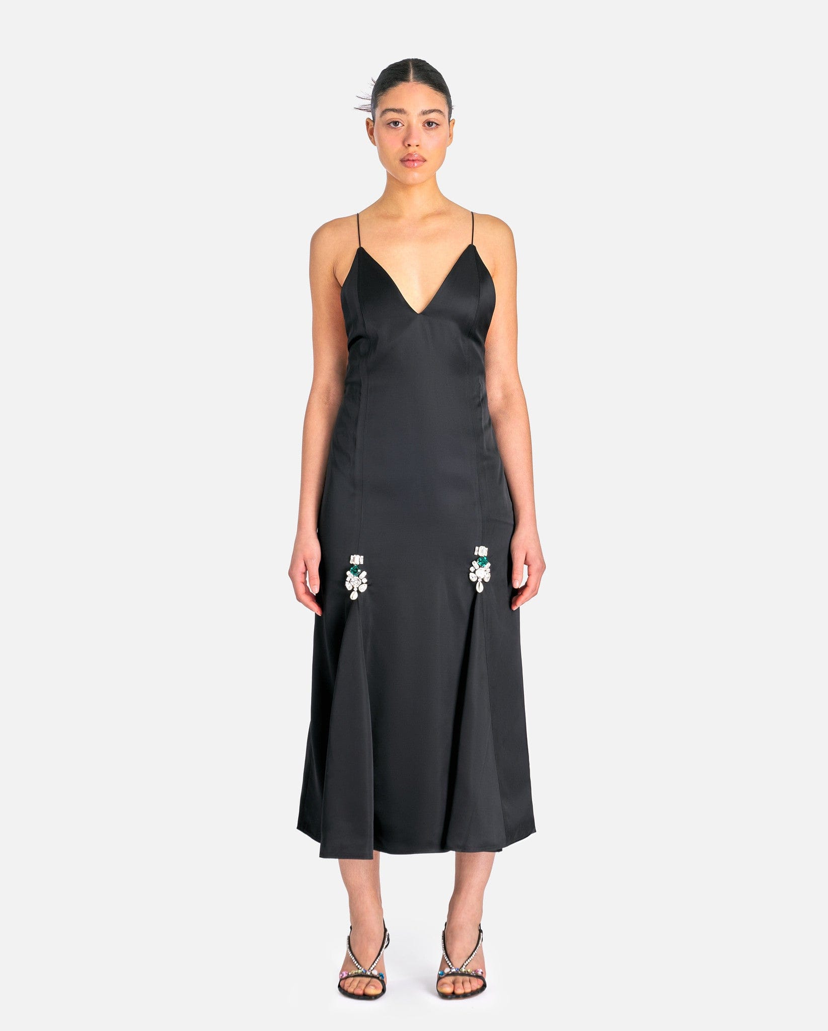 に*ん様 【Bibiy】 JOSEPHINEDRESS Wales Bonner Josephine Dress - Black | Garmentory