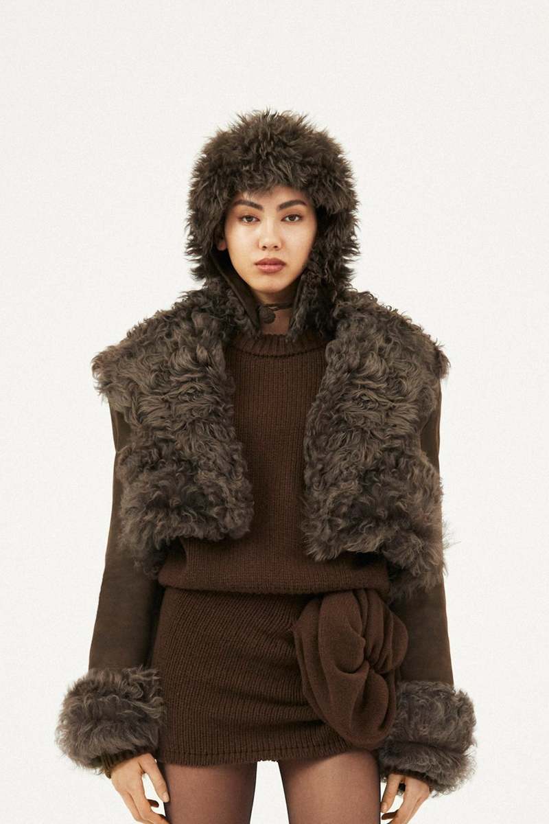 ジャケット MAGDA BUTRYM JACKET (113924 BROWN) Magda Butrym Jacket - Brown | Garmentory