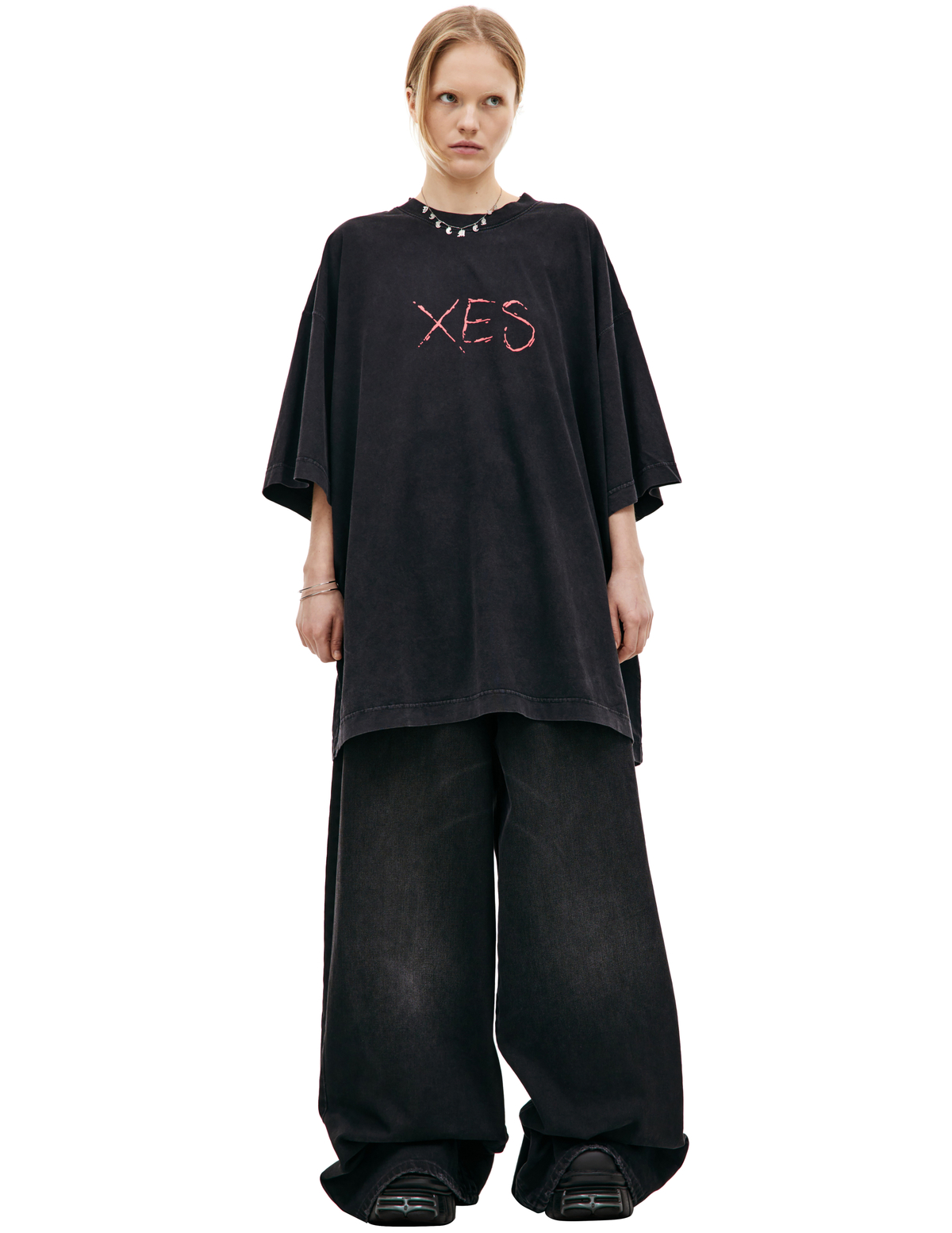 Vetements XES printed t-shirt - Black | Garmentory