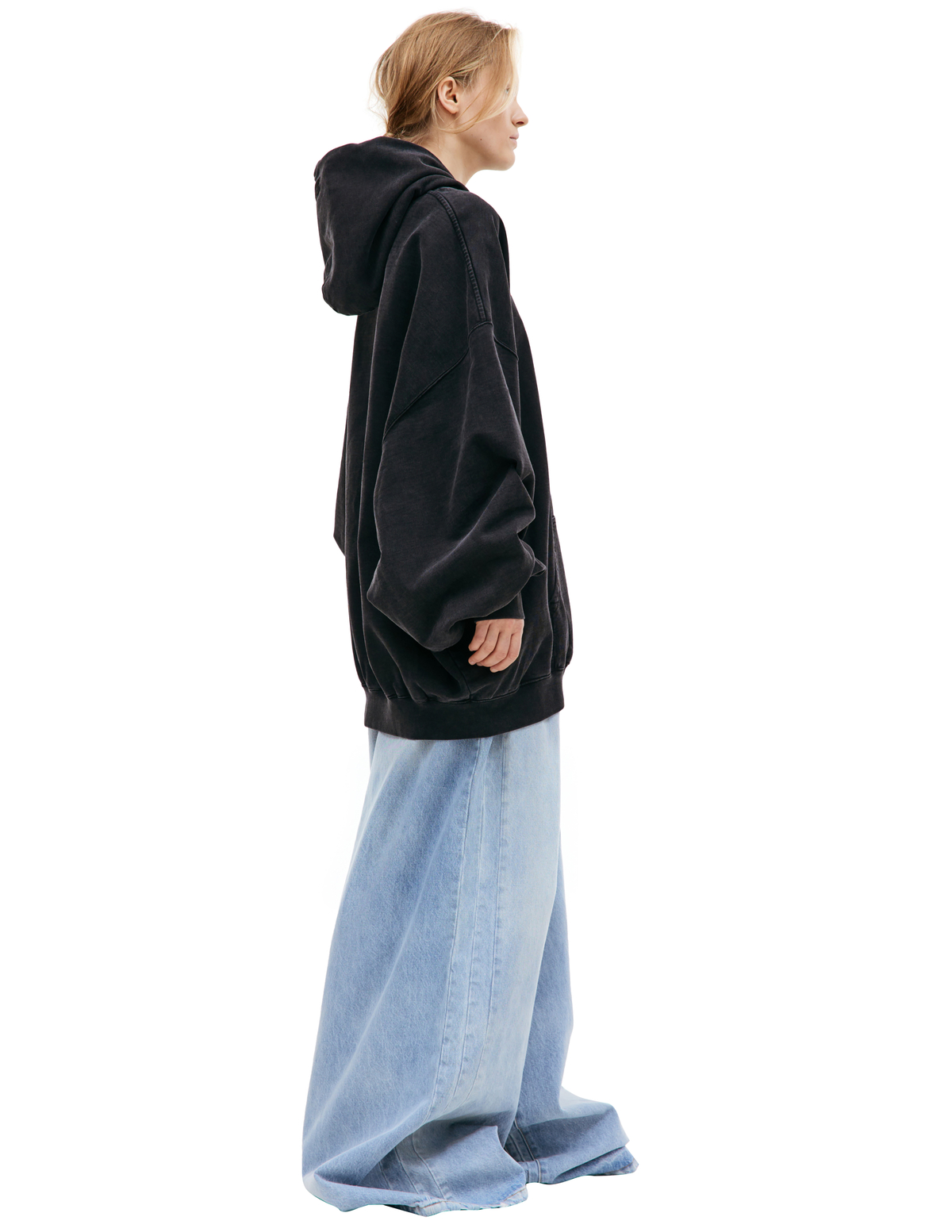 Vetements XES printed hoodie - Black | Garmentory