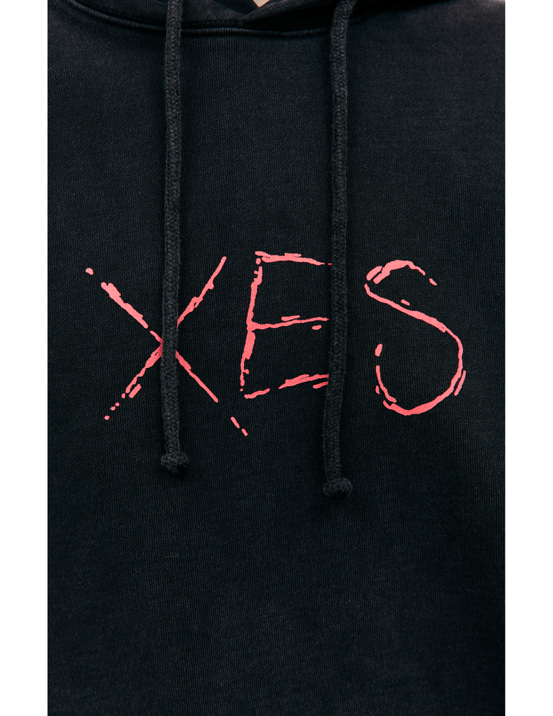 Vetements XES printed hoodie - Black | Garmentory