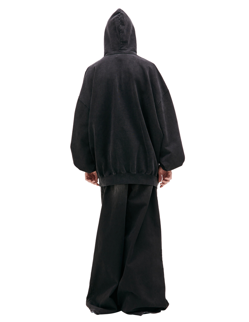 Vetements XES printed hoodie - Black | Garmentory