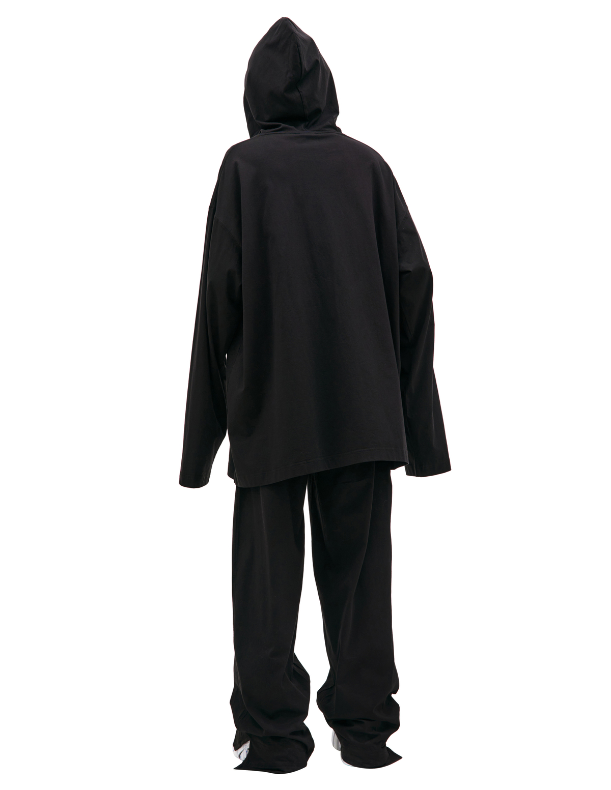 [VETEMENTS] ILLUSION ロゴ フーディー VETEMENTS ヴェトモン FW24 ILLUSION LOGO HOODIE / BLK - NUBIAN