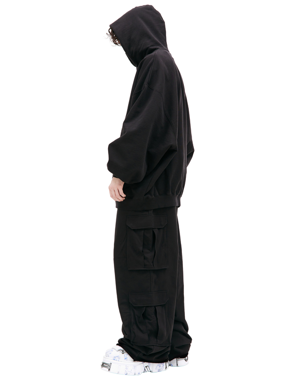Vetements oversize hoodie - Black | Garmentory
