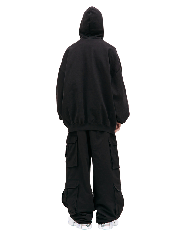 Vetements oversize hoodie - Black | Garmentory