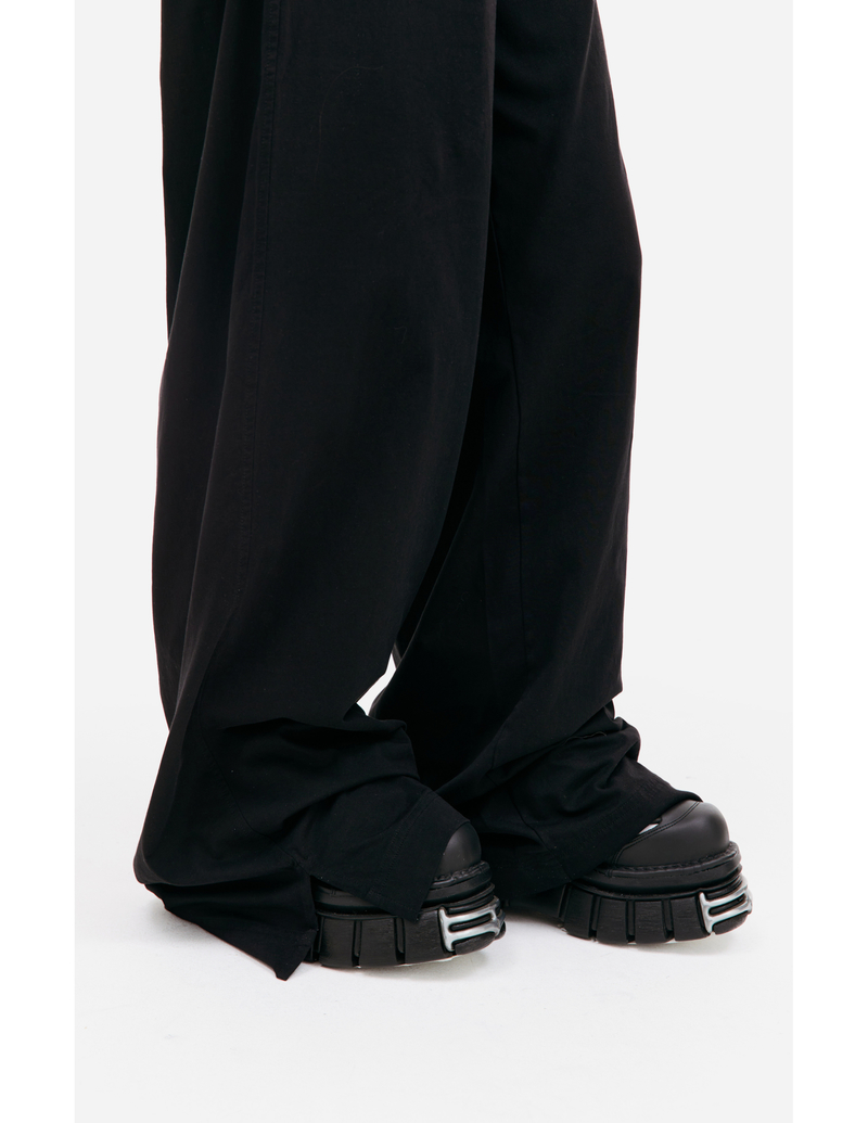 【関税&送料込】Vetements Black Cotton Blend Oversize Sweats Vetements Oversized cotton-blend sweatpants Vetements
