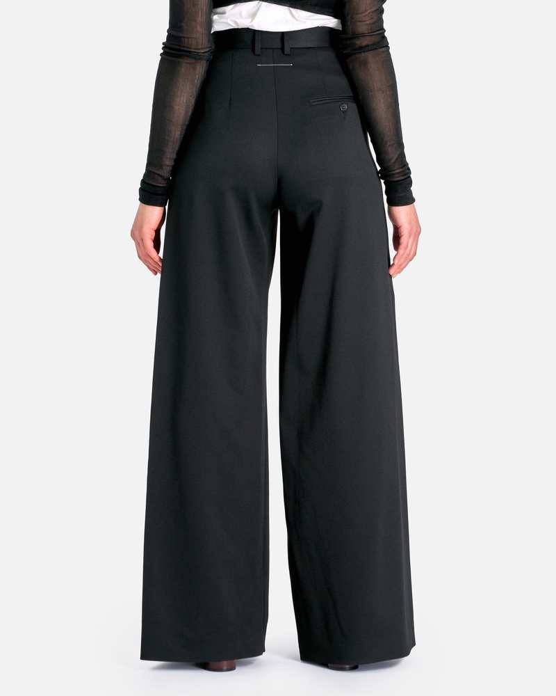 パンツ Mm6 By Maison Margiela Relaxed-Fit Trousers With High Waist MM6 Maison Margiela Sweatpants with stitching on the legs