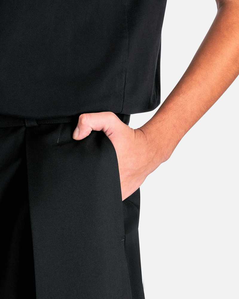 パンツ Jil Sander Wool Gabardine Stripe Pant JIL SANDER Tapered Cropped Gabardine Trousers for Men | MR