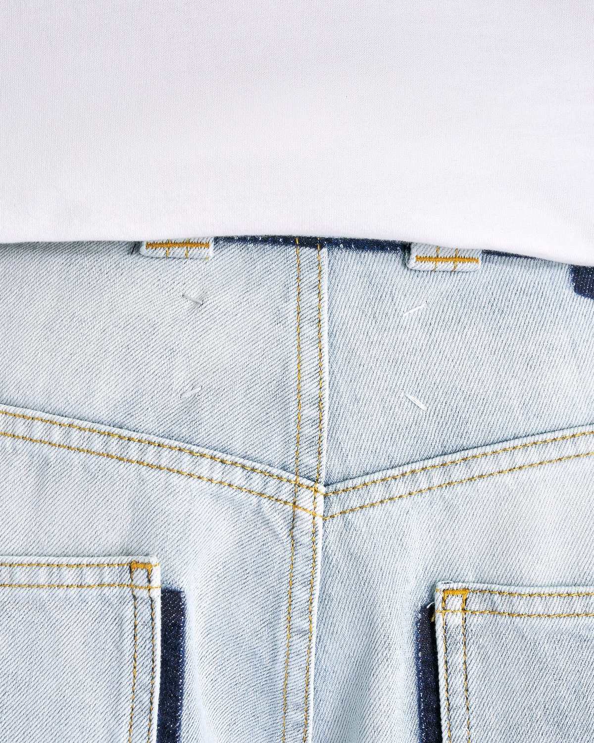 Maison Margiela Garment Dyed Japanese Denim - Icy Slip | Garmentory