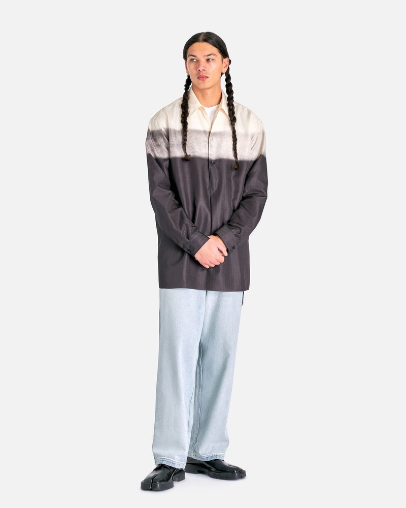 Maison Margiela Garment Dyed Japanese Denim - Icy Slip | Garmentory