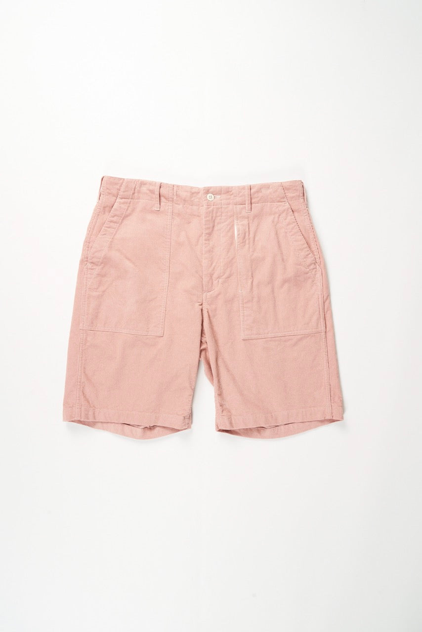 〈ENGINEERED GARMENTS〉 FATIGUE SHORT Engineered Garments Fatigue Short - Pink 14W Corduroy | Garmentory