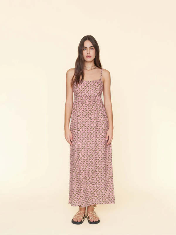 fig pink dress MISSION FIG SERPENTINE LACE DRESS  CUCCULELLI SHAHEEN