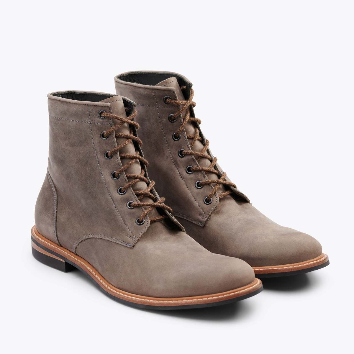 Nisolo Andres All-Weather Boot Men 12.5 Tobacco Brown Nubuck NEW IN BOX NISOLO MEN main image 3