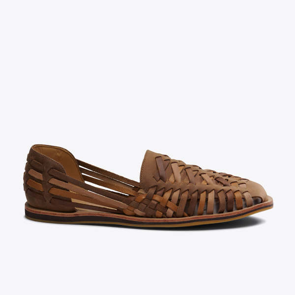 NWT Nisolo Huarache Sandal - Colorblock - Men’s 8.5 (Women’s size 9.5/10) Nisolo Huarache Sandal - Tobacco Colorblock | Garmentory main image 2