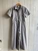 Conrado Willie Shortsleeve Coveralls - Grey Stripe - Thumbnail 1