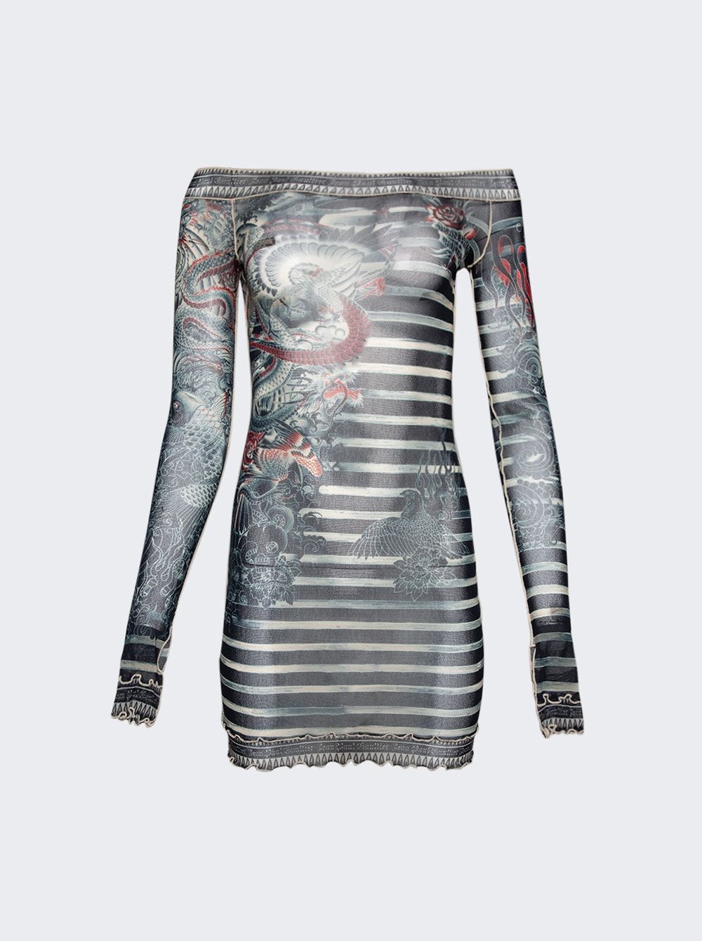 ワンピース JeanPaul GAULTIER Jean Paul Gaultier Medaillon Mini Dress Jean Paul Gaultier - Jean Paul Gaultier | The Short Blue