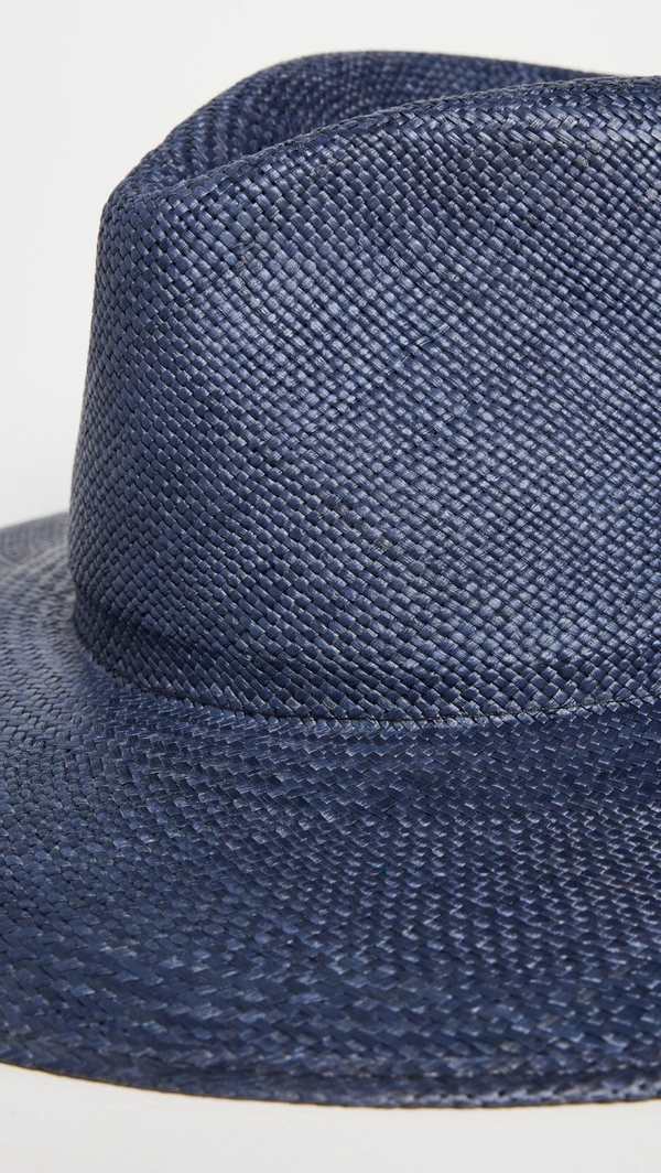 Janessa Leone Tabitha Hat - Navy | Garmentory display picture 1