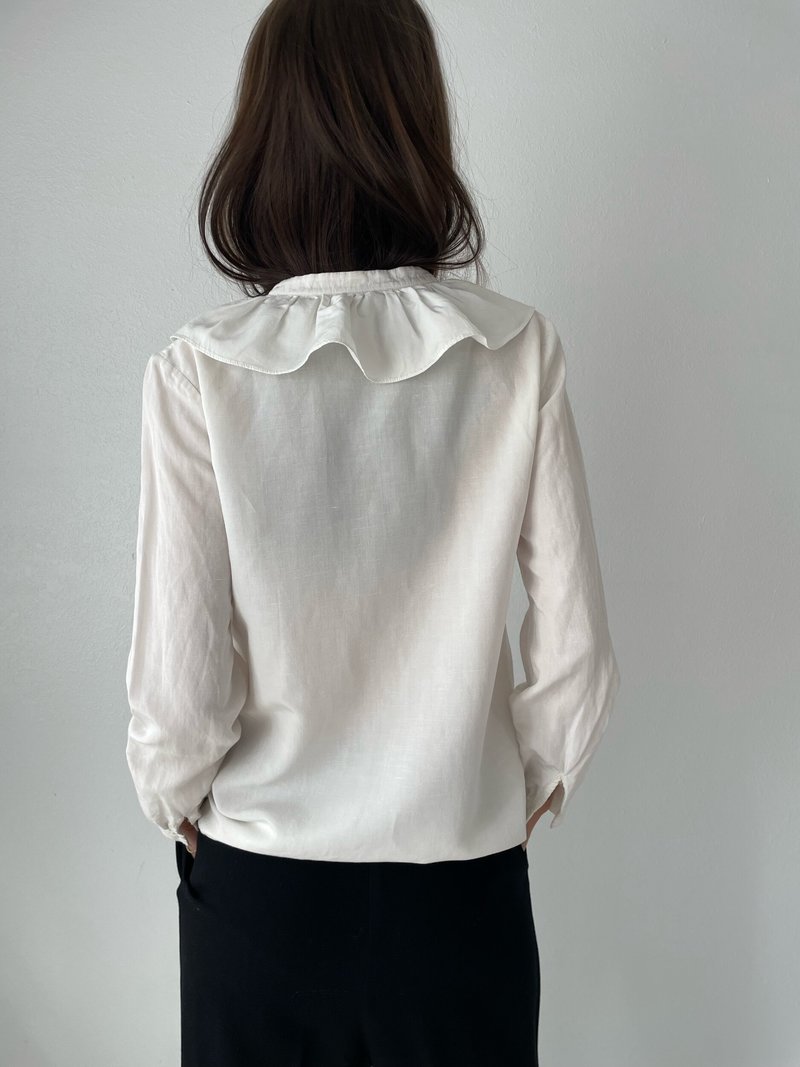 A.P.C. Ruffle Blouse | Garmentory 