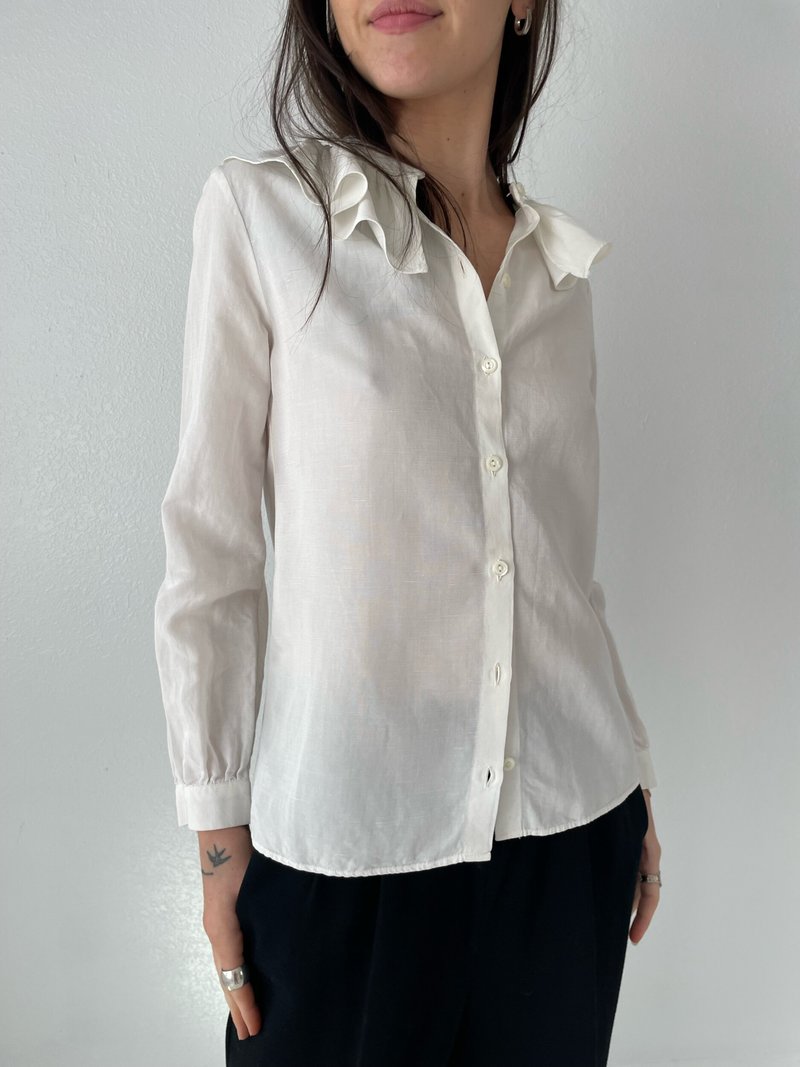 A.P.C. Ruffle Blouse | Garmentory 