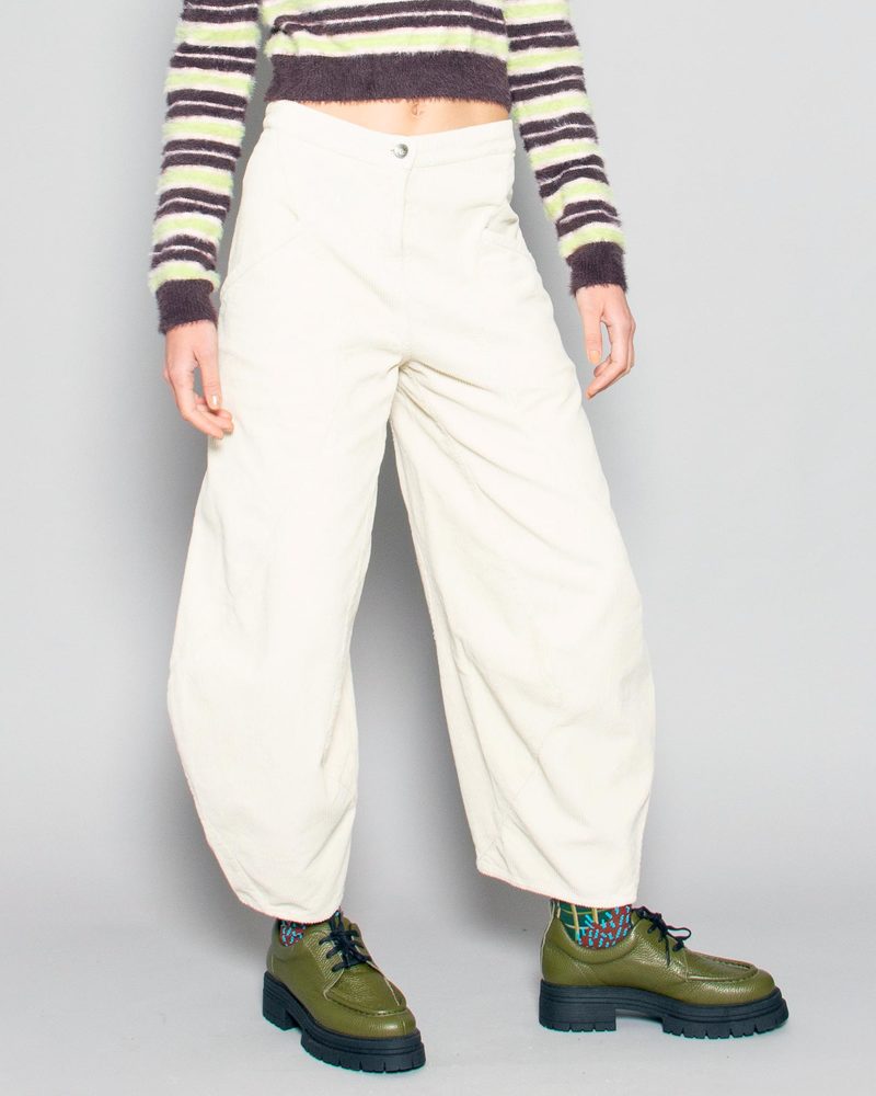 Henrik Vibskov Digi Corduroy Pants - Fog | Garmentory