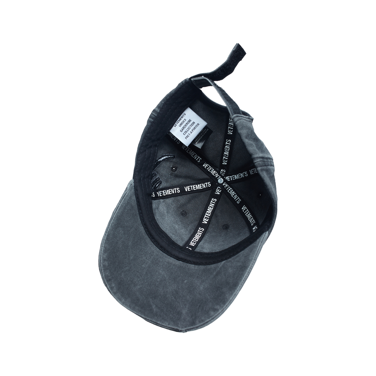 Vetements Flame Logo Denim Cap | Garmentory