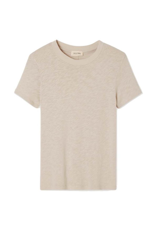 American Vintage Camiseta Sonoma Corta - Mastic Vintage