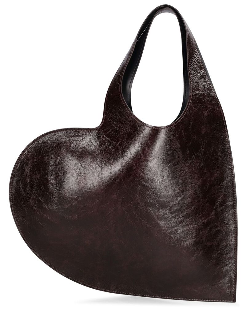 Coperni Heart Leather Tote Bag | Garmentory