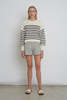ELEVEN SIX LEA STRIPE SHORT - Thumbnail 1