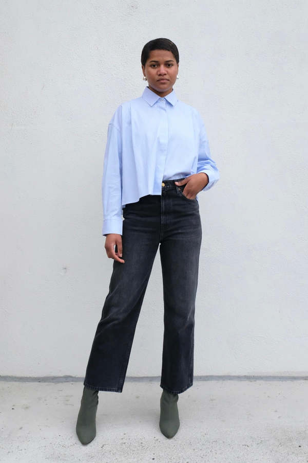 Cordera Oxford Shirt - Blue/White | Garmentory