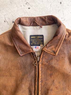 1980's Avirex US Navy G-2 Leather Jacket | Garmentory