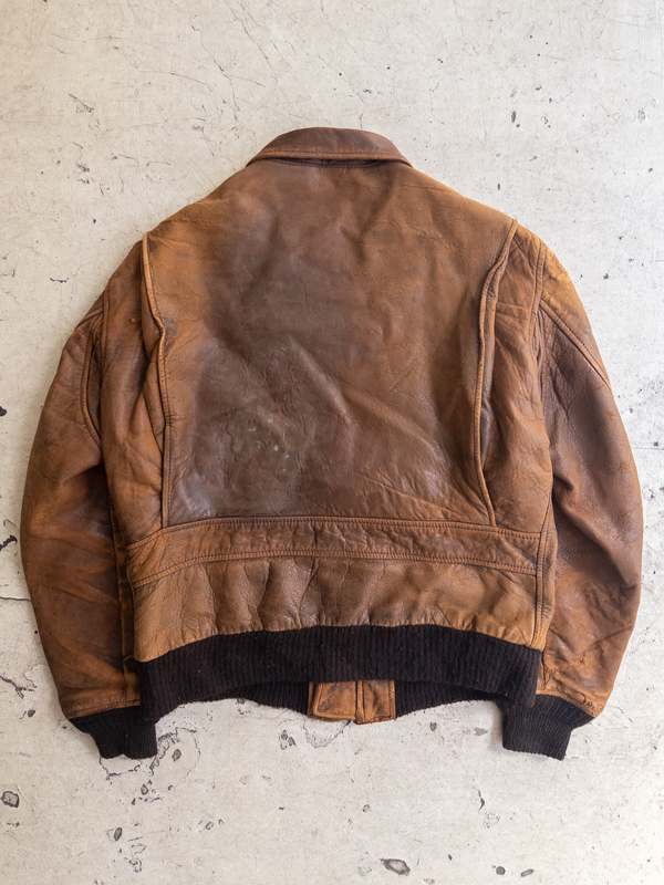 1980's Avirex US Navy G-2 Leather Jacket | Garmentory