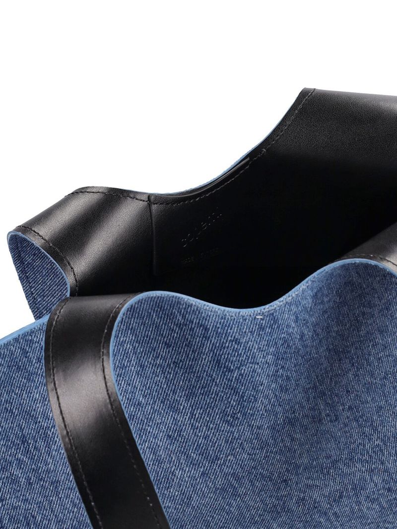 Mini Heart Denim Tote Bag | Garmentory