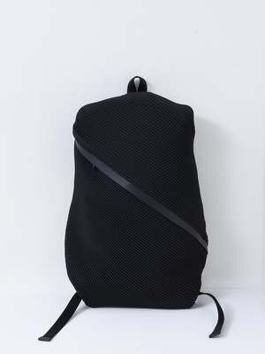Pleats Please By Issey Miyake Bias Pleats Backpack - Black