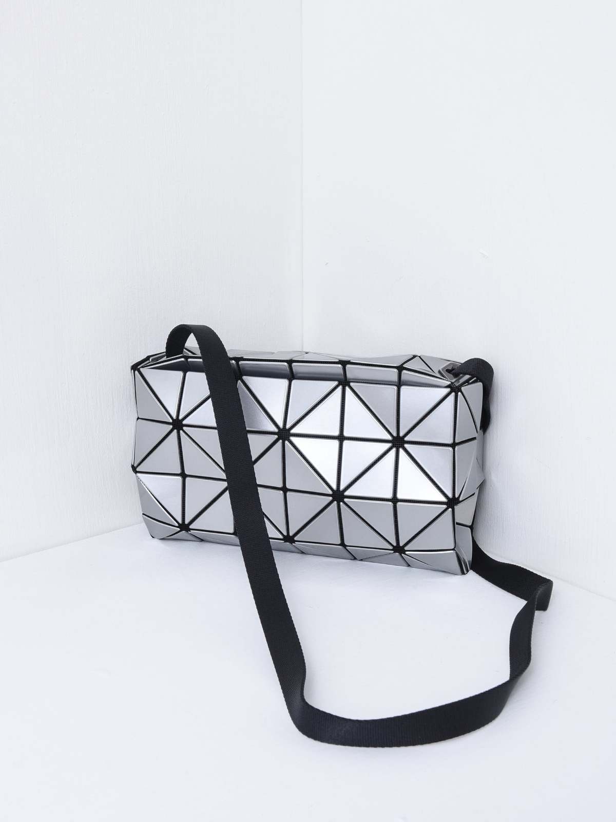 Bao Bao Issey Miyake Carton Bag - Silver | Garmentory
