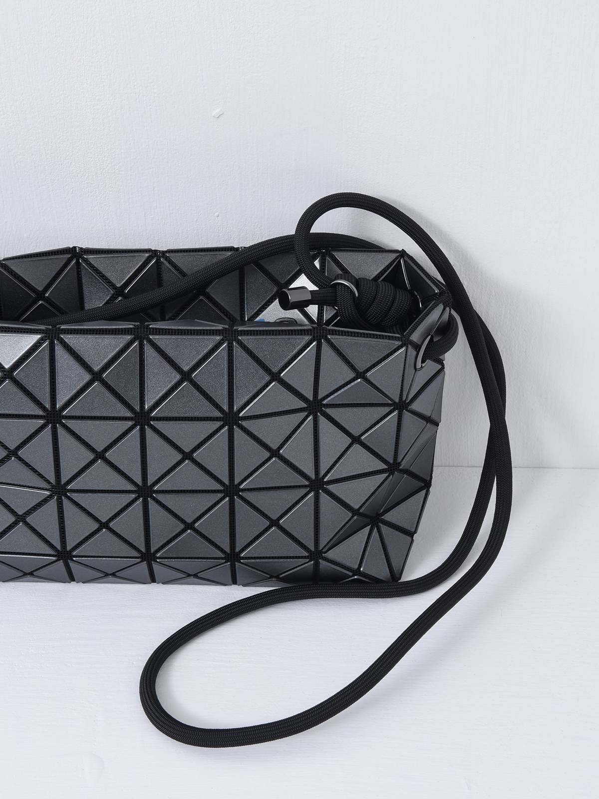Bao Bao Issey Miyake Loop Metallic Bag - Gunmetal | Garmentory
