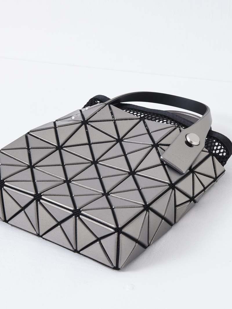 Bao Bao Issey Miyake Lucent Boxy Bag - Silver | Garmentory