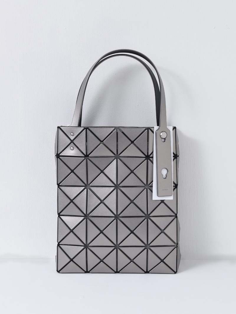 Bao Bao Issey Miyake Lucent Boxy Bag - Silver | Garmentory