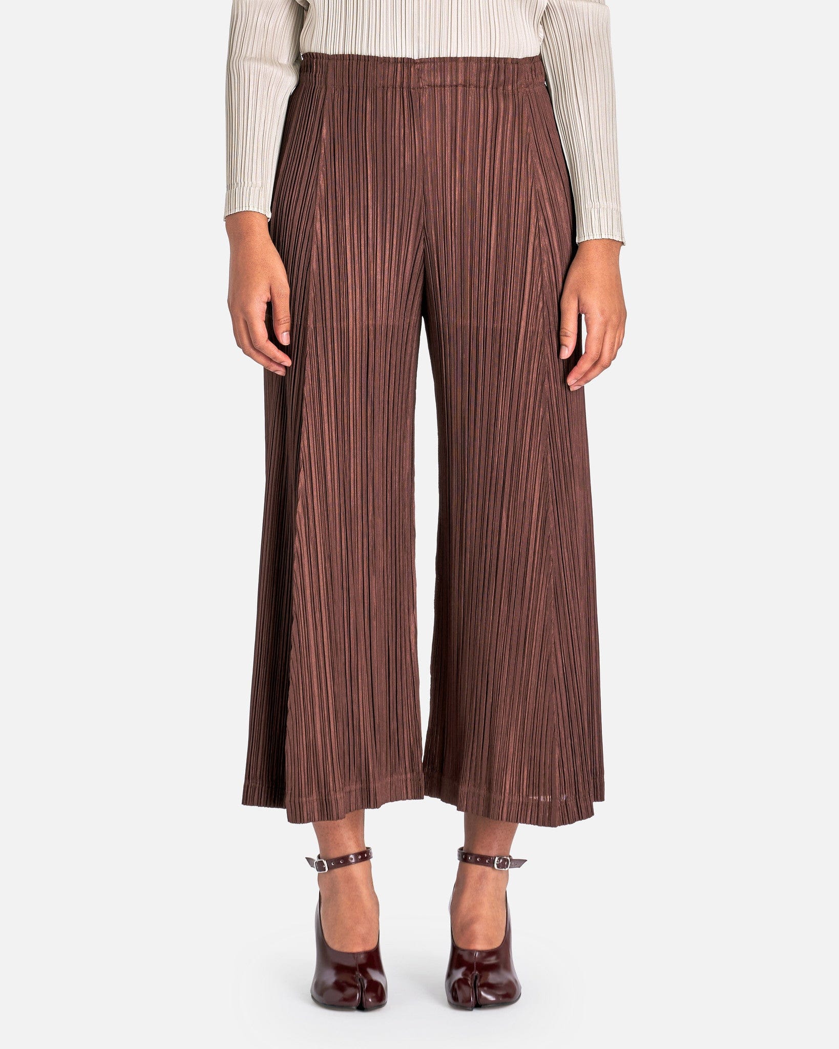 Pleats Please by Issey Miyake Thicker Bottoms 2 Wide Leg