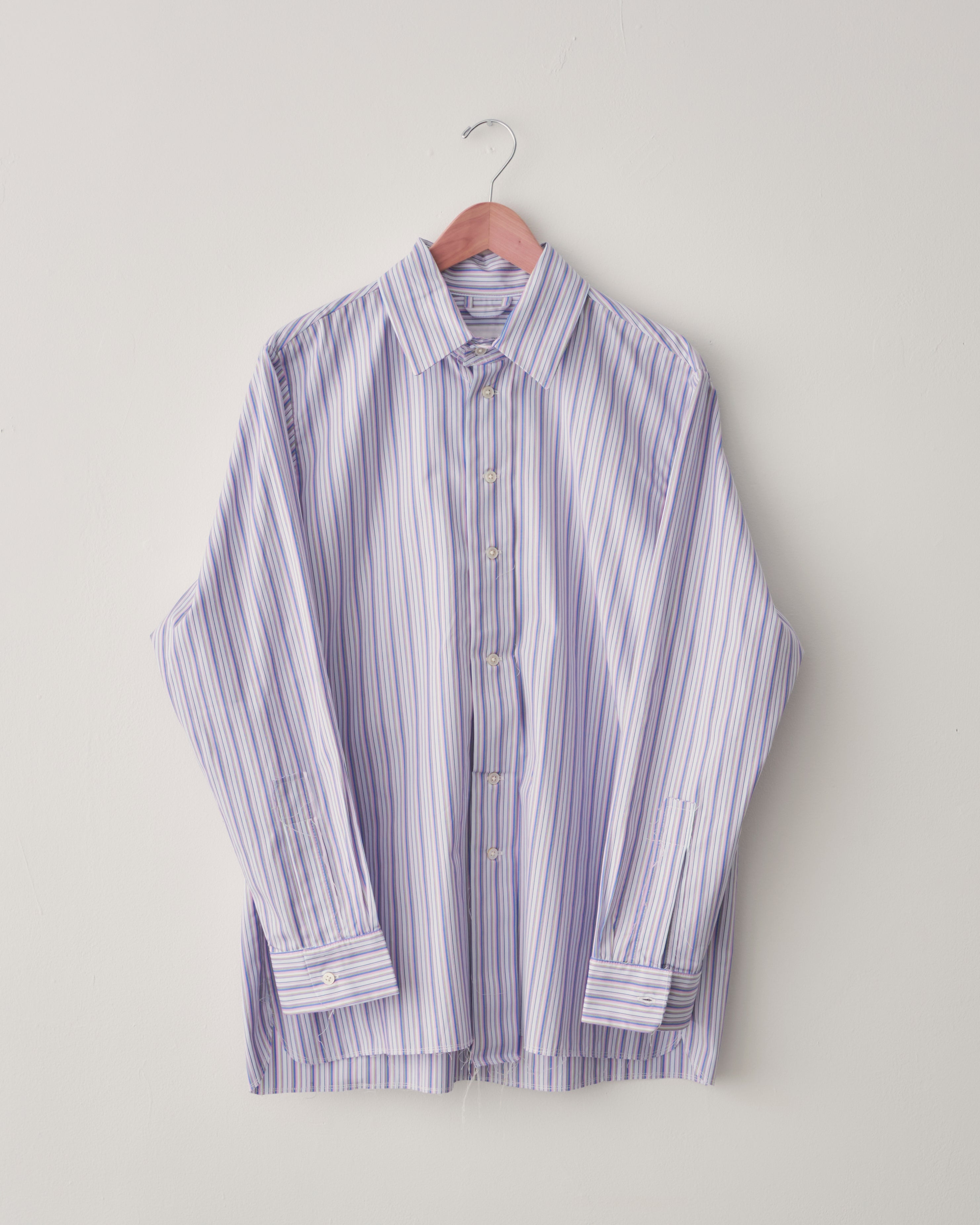 Camiel Fortgens Basic Shirt - Purple Stripe | Garmentory