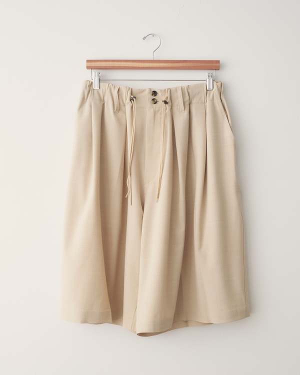 Sillage Circular Short Pants - Beige | Garmentory