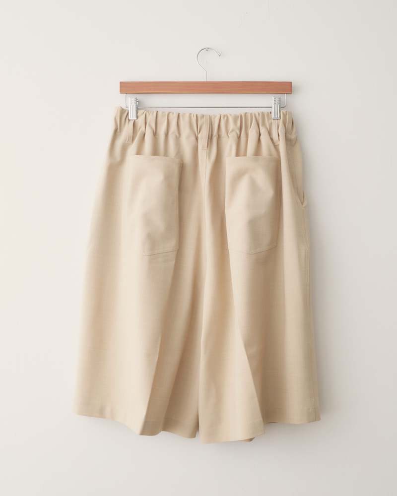 Sillage Circular Short Pants - Beige | Garmentory