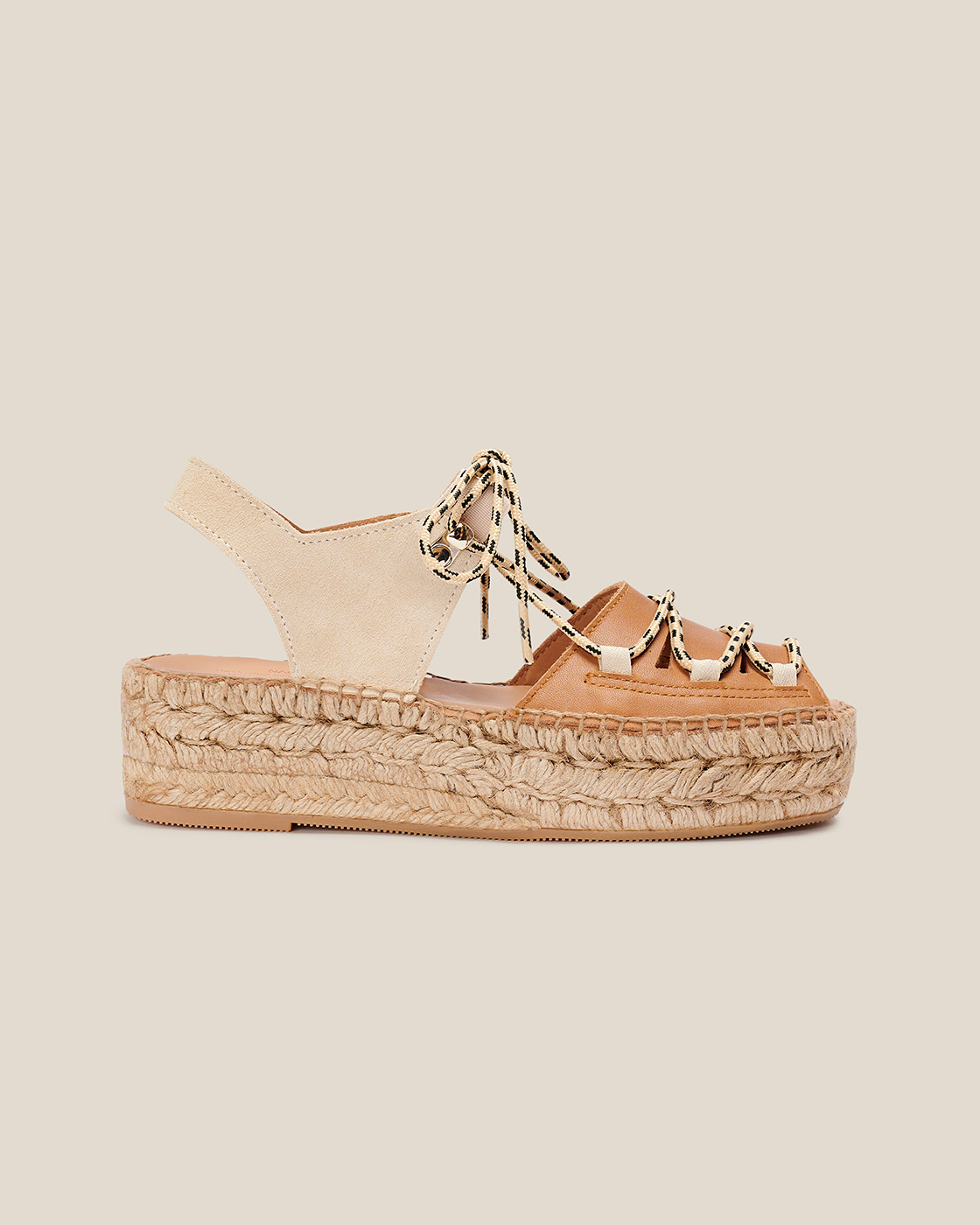 [Naguisa]Cima Ecru Olive【 残りわずか】 NAGUISA-CIMA-ESPADRILLES---