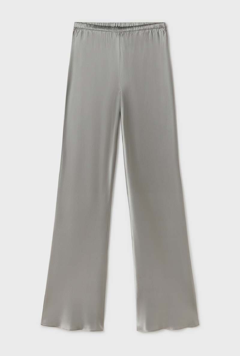 Silk Laundry BIAS CUT PANTS MOON pants - MOON