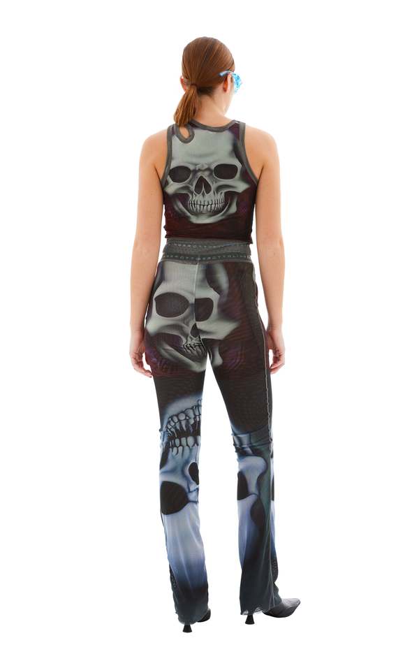 Ottolinger Mesh Pants - Skull Print | Garmentory