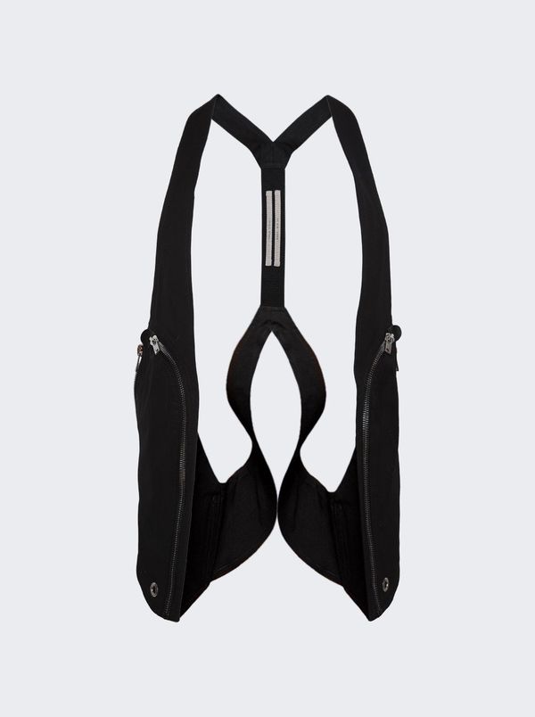 Rick Owens Bauhaus Vest - Black | Garmentory
