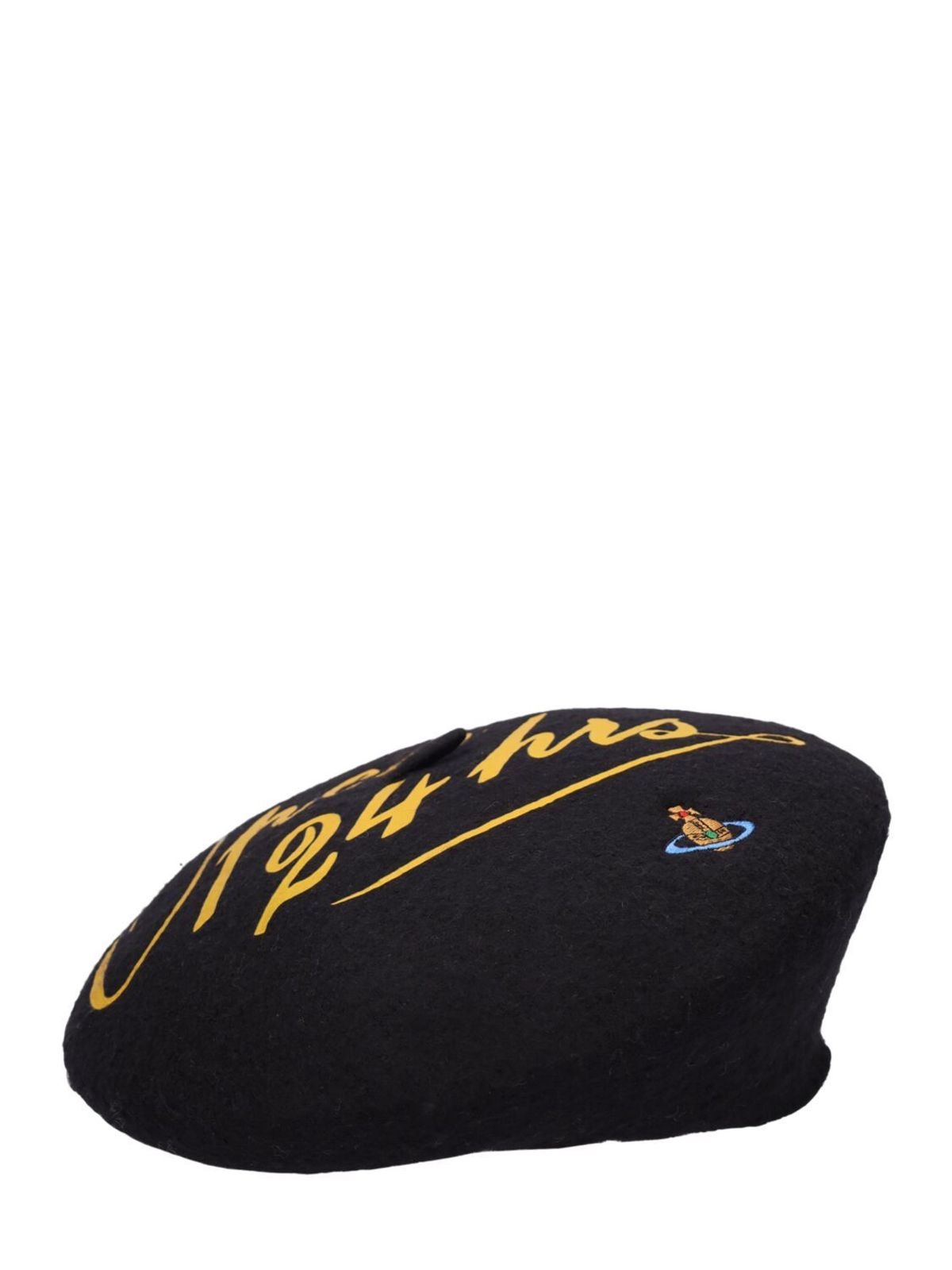 Vivienne Westwood Wool Beret NWT O/S Vivienne Westwood Mesh Orb Woven Beret Beige S~M (K-128624) main image 2