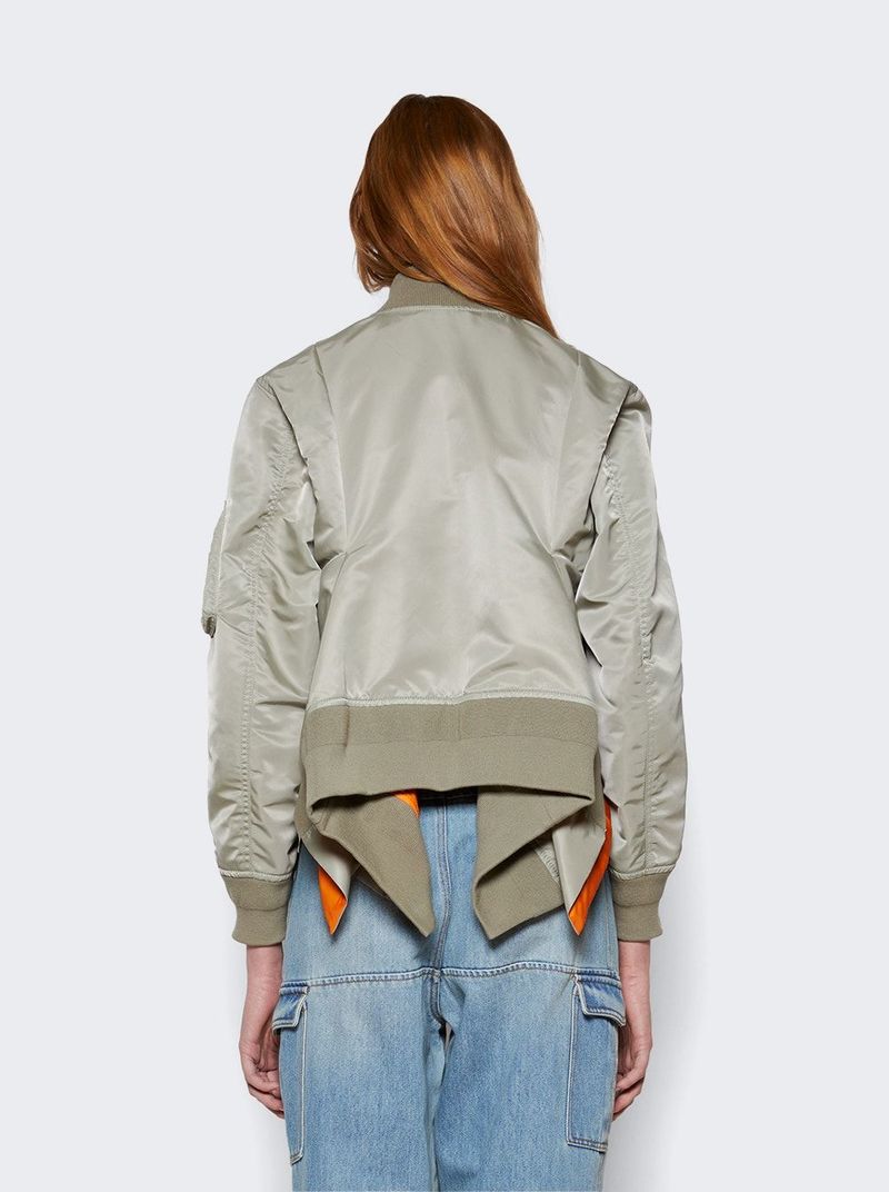 21AW Nylon Twill Blouson 【2】 Nylon Twill Blouson – La Garçonne